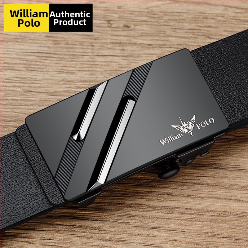 Paul Belt meeste luksuslik puhtast loomanahast meeste Guangzhou vöö automaatse pandlaga lihtne vöö meestele ehtne