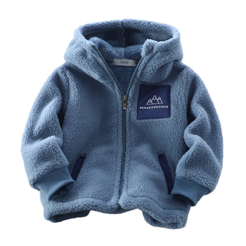 Παιδικό μπουφάν από κοκκώδες βελούδο 2024 Φθινόπωρο και Χειμώνας Νέο στυλ Βελούδινο μπλουζάκι με κουκούλα για αγόρια, casual, ζεστά χειμερινά ρούχα