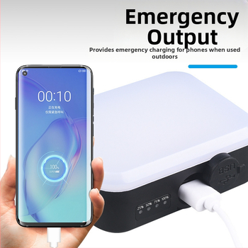 Välistingimustes kasutatav multifunktsionaalne akupank, telkimisstiilis valgusti, LED-magnetiline telgivalgusti konksuga, avariikotivalgusti, telkimisstiilis valgusti