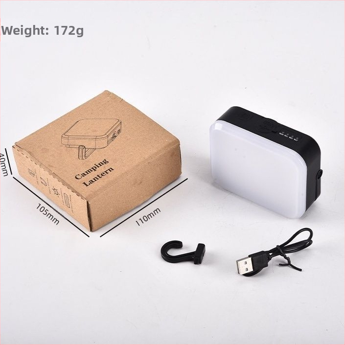 Välistingimustes kasutatav multifunktsionaalne akupank, telkimisstiilis valgusti, LED-magnetiline telgivalgusti konksuga, avariikotivalgusti, telkimisstiilis valgusti