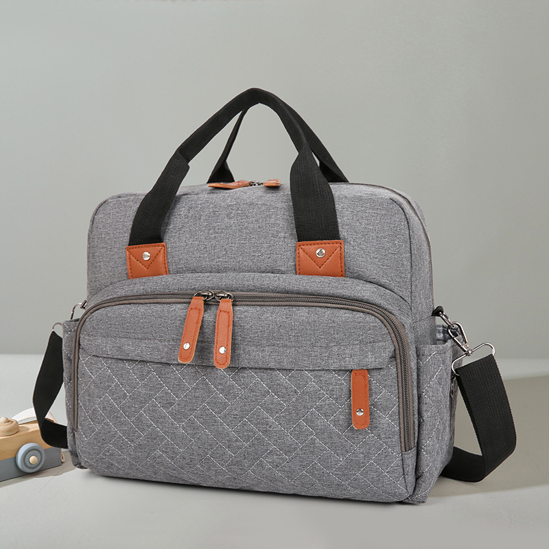 Geantă pentru mame, geantă multifuncțională pentru mame și bebeluși, stil european și american, la modă, pentru ieșiri cu bebelușul și călătorii, geantă portabilă de mare capacitate pentru mame