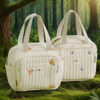 Uus õlakott, ema ja beebi kott, lihtne ja armas trükitud mähkmekott, suure mahutavusega emme kott