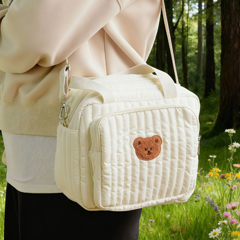 Uus õlakott, ema ja beebi kott, lihtne ja armas trükitud mähkmekott, suure mahutavusega emme kott