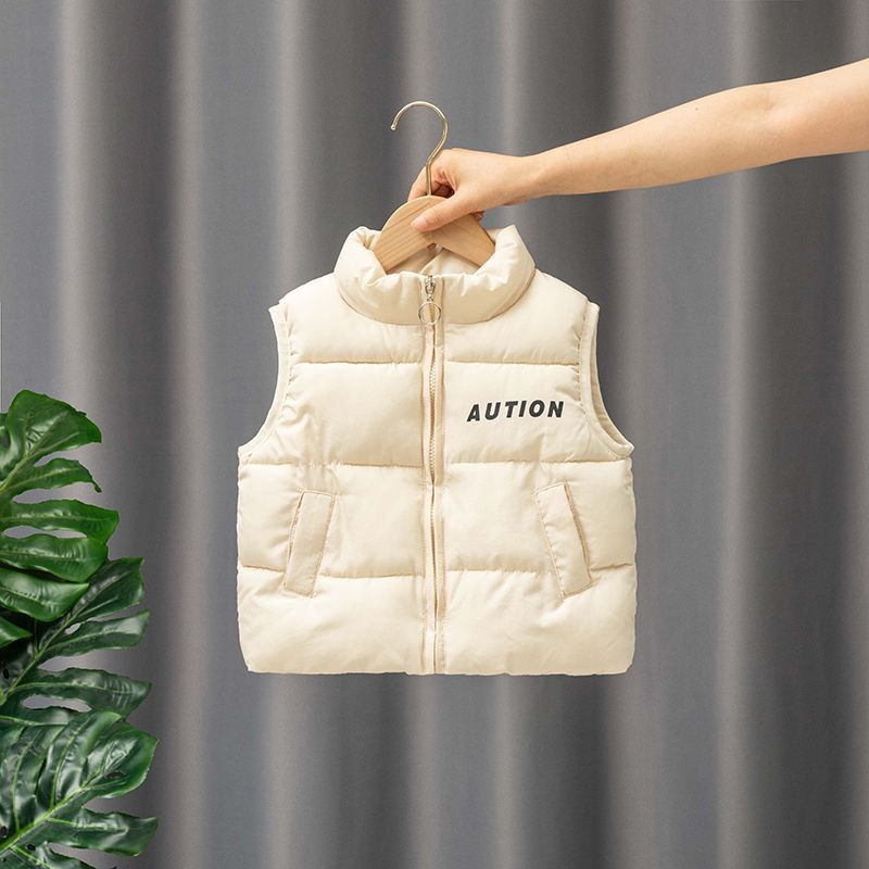 Poiste puuvillane vest sügiseks ja talveks, laste ülerõivad, väikeste ja keskmise suurusega laste soe vest, paksendatud 2024. aasta uus tüdrukute vest