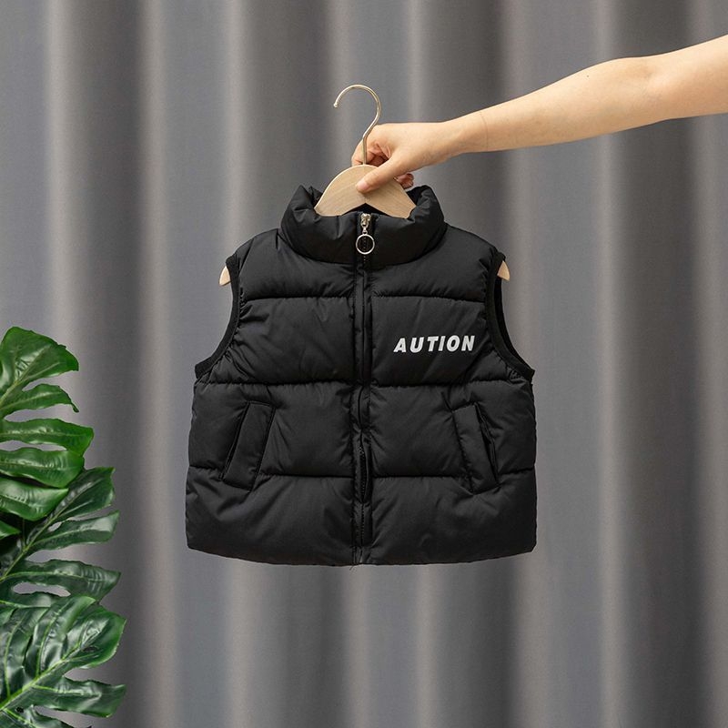 Poiste puuvillane vest sügiseks ja talveks, laste ülerõivad, väikeste ja keskmise suurusega laste soe vest, paksendatud 2024. aasta uus tüdrukute vest