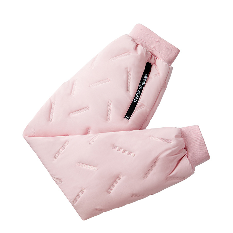 Poiste tepitud püksid, külmakindlad ja soojad, keskmise ja suure suurusega laste sametist paksendatud püksid, poiste retuusid, uus talvemood