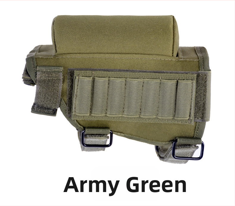 Naujas tarpvalstybinis ginklo palaikymo kilimėlis, skirtas naudoti lauke, visureigyje, taktinis skruostų palaikymo krepšys, karinis kamufliažinis aksesuaras, žurnalų medžioklės krepšys