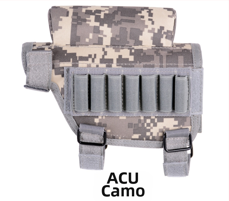 Naujas tarpvalstybinis ginklo palaikymo kilimėlis, skirtas naudoti lauke, visureigyje, taktinis skruostų palaikymo krepšys, karinis kamufliažinis aksesuaras, žurnalų medžioklės krepšys