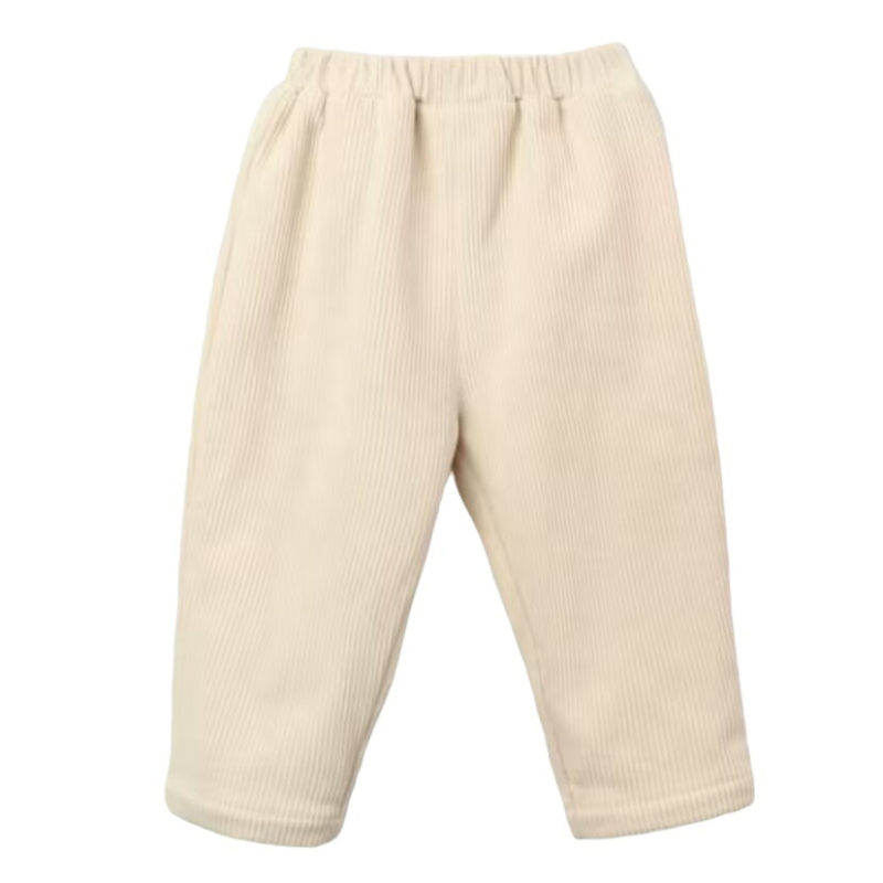 Sügis- ja talvetooted lastele väikestele ja keskmise suurusega lastele ja beebidele. Soojad sirged püksid poistele ja tüdrukutele. Laste riided.