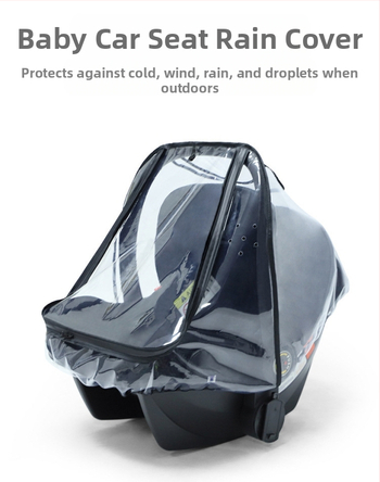 Tehase otsetarnimine EVA beebiturvakorvi vihmakate beebiistme tolmukate beebikäru PVC tuulekaitse