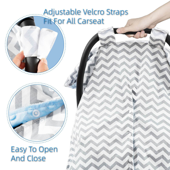 Husă pentru coș de bebeluși transfrontalieră Amazon, husă pentru coș rezistentă la vânt, husă pentru scaun auto pentru nou-născuți, husă caldă pentru coș