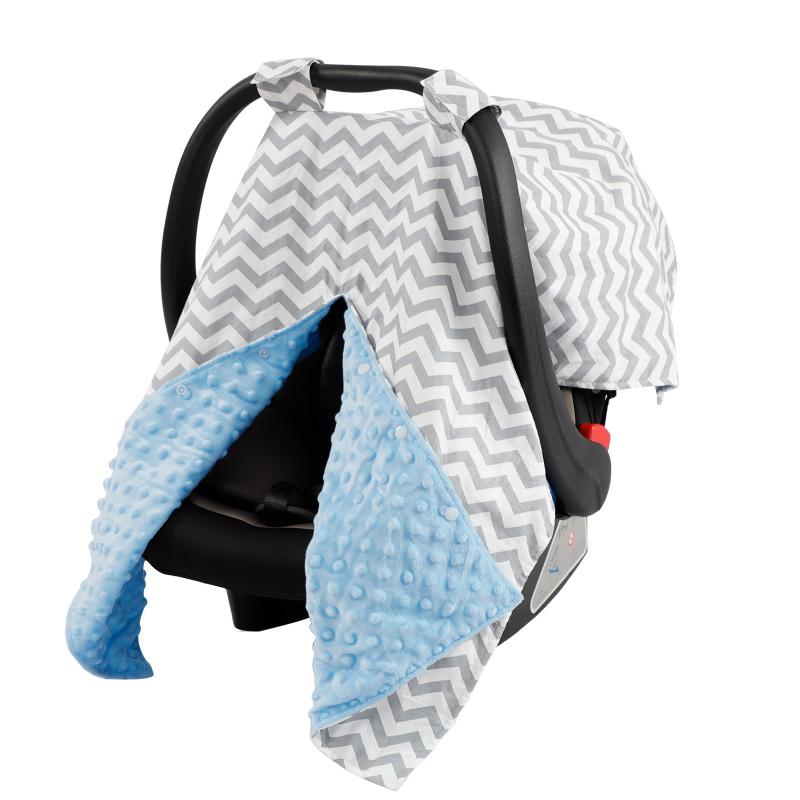 Husă pentru coș de bebeluși transfrontalieră Amazon, husă pentru coș rezistentă la vânt, husă pentru scaun auto pentru nou-născuți, husă caldă pentru coș