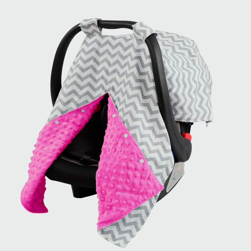 Husă pentru coș de bebeluși transfrontalieră Amazon, husă pentru coș rezistentă la vânt, husă pentru scaun auto pentru nou-născuți, husă caldă pentru coș