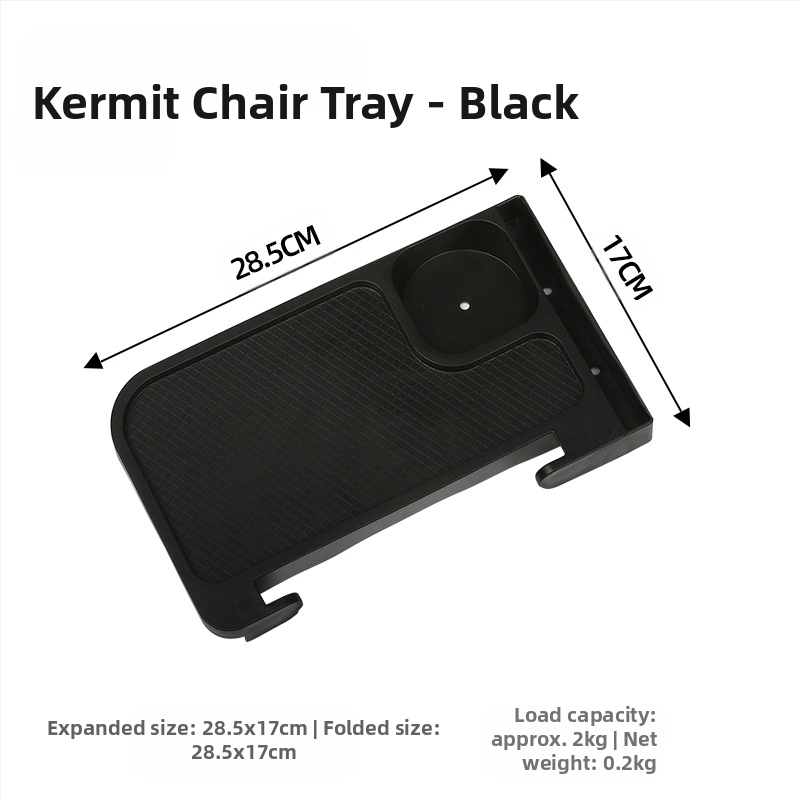Kermiti tooli külgmine hoiualus lamamistooli alus telkimistarbed õuetarvikud kokkupandav universaalne topsihoidja