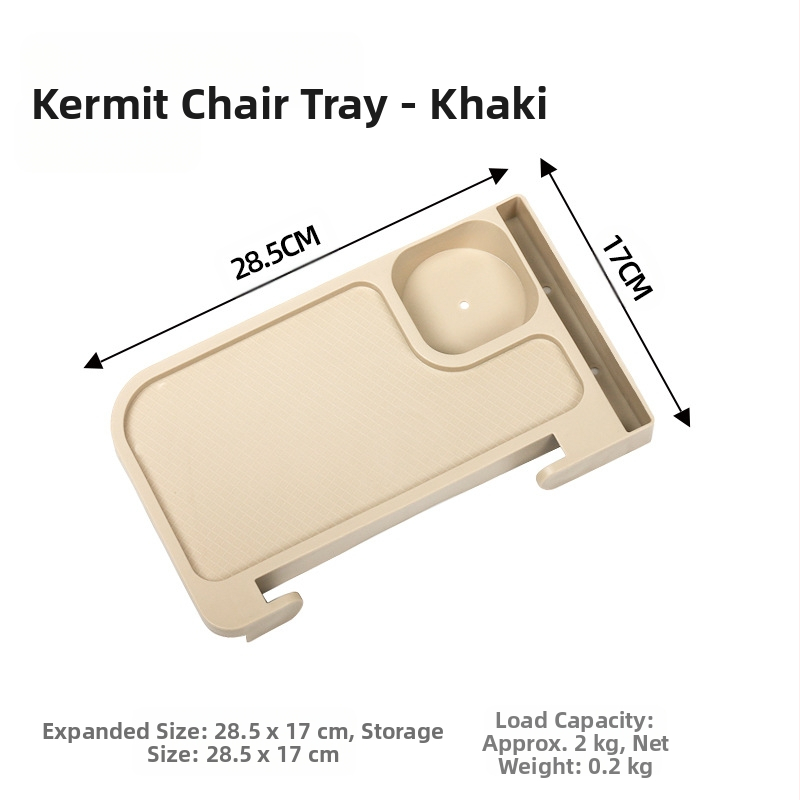 Kermiti tooli külgmine hoiualus lamamistooli alus telkimistarbed õuetarvikud kokkupandav universaalne topsihoidja