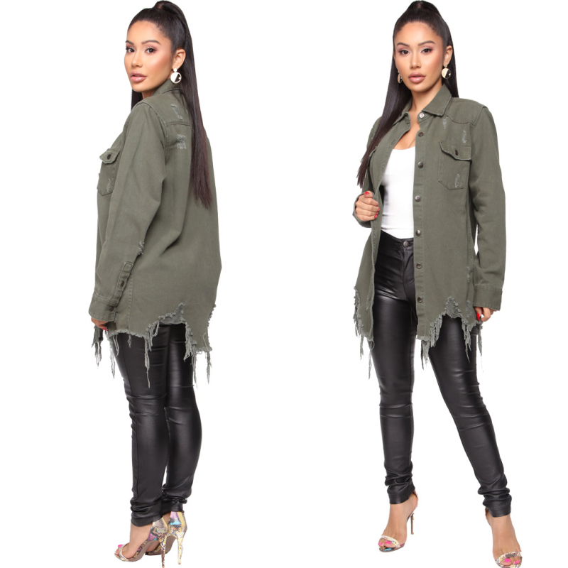 SMR9642 piiriülene väliskaubandusplatvorm AliExpress piiriülene Euroopa ja Ameerika piiriülene seksikas moodne naiste teksariie