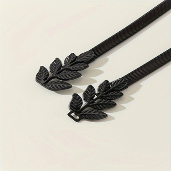 AliExpress pārrobežu zelta lapu plāna jostas ķēde elastīga regulējama kleita ikdienas lietošanai visu spēļu aksesuāru josta