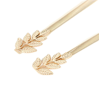 AliExpress pārrobežu zelta lapu plāna jostas ķēde elastīga regulējama kleita ikdienas lietošanai visu spēļu aksesuāru josta