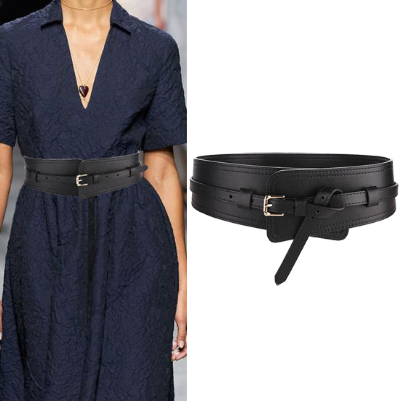 Naiste sügis-talvine kaheotstarbeline loomanahast vöökoht, moodne dekoratiivne mantel jakk, lai vöö, uus ehtsast nahast naiste lai vöö