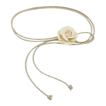 Kuiva roosiga lillevöö naiste retrohõnguline universaalne sõlmega vöököis täiustatud lihtsa Korea stiilis kleidi aksessuaarid