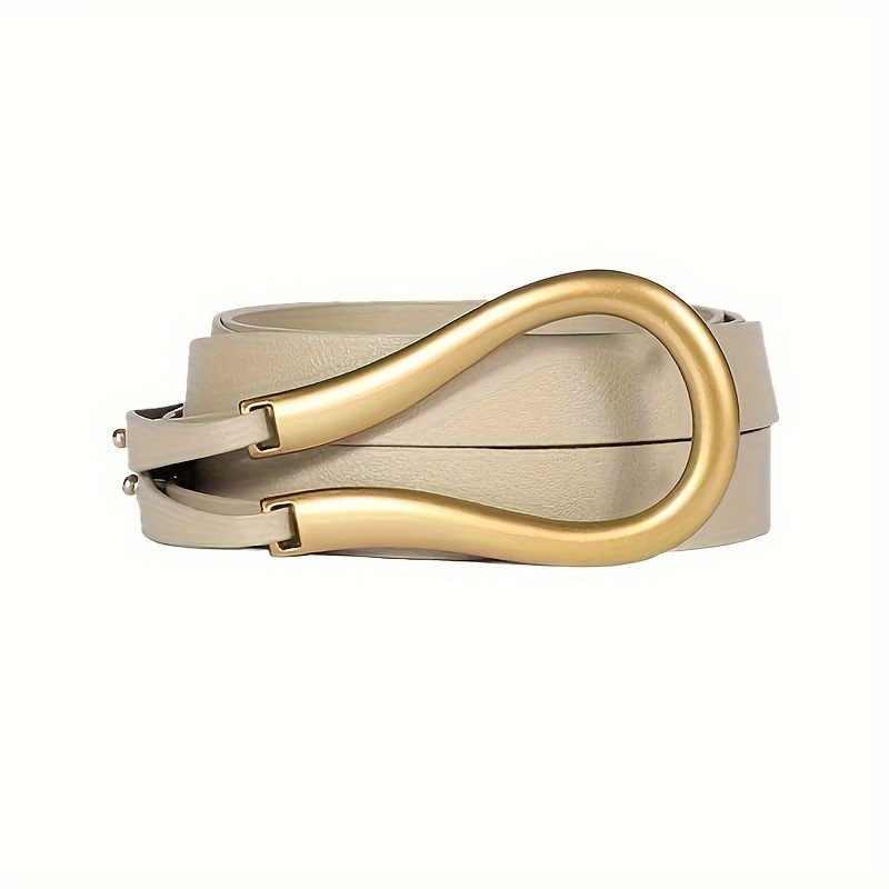 Mitmekülgne õhuke vöö stiilsete pükste, teksade, trendikate naistekleitide, mantlite ja vöökoha pingutamiseks