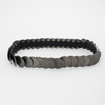 Μεταλλική γυναικεία αλυσίδα μέσης με κέρματα, διασυνοριακή, ευρωπαϊκή και αμερικανική, γυναικεία αλυσίδα μέσης με κέρματα και vintage σχέδια.