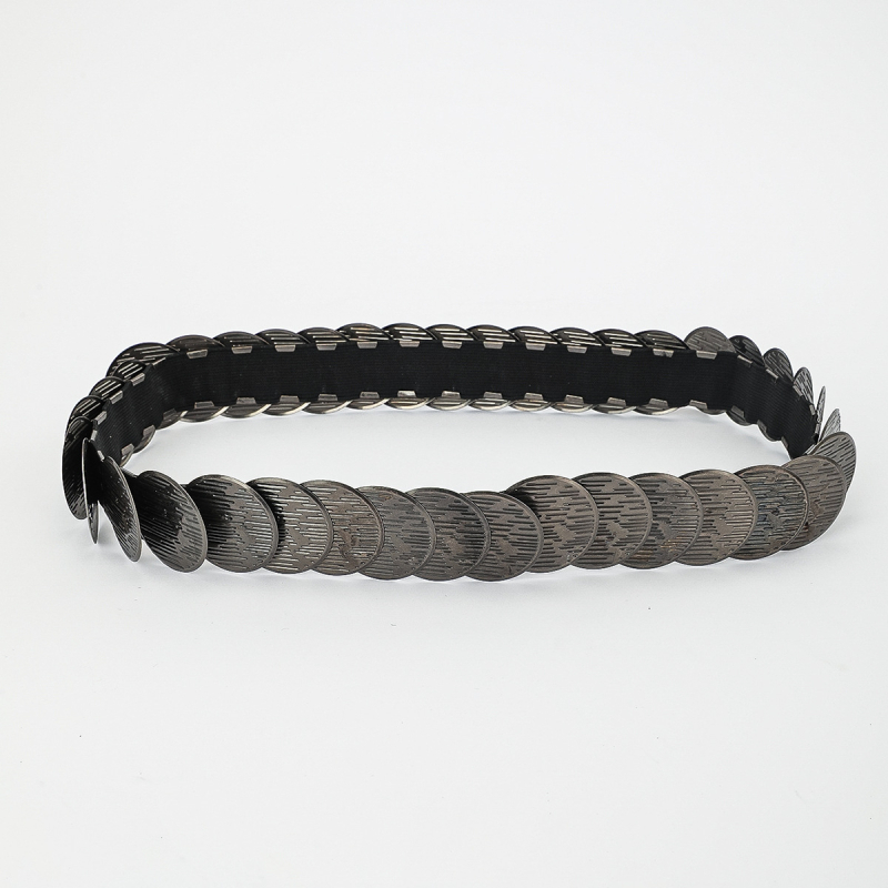 Piiriülene Euroopa ja Ameerika naistele mõeldud metallist mündiga vöökett, naiste universaalse mustriga mündiga vöökett