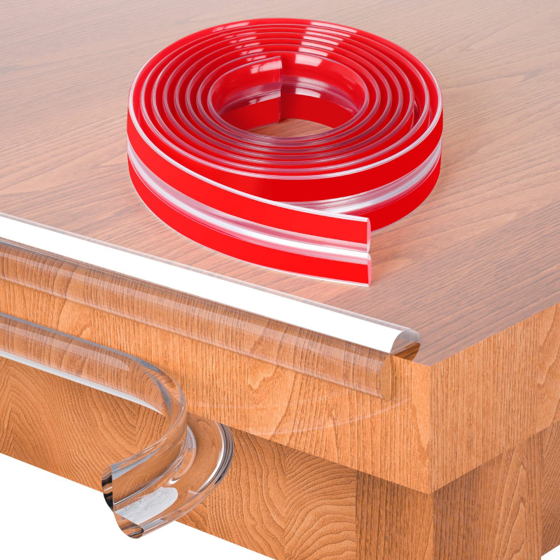 Läbipaistev kokkupõrkevastane riba laua serva kaitseriba majapidamise kohvilaua serva väänamine laste kokkupõrkevastane pasta beebi silikoonist pehme kaitseriba