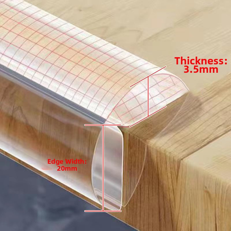 Läbipaistev kokkupõrkevastane riba laua serva kaitseriba majapidamise kohvilaua serva väänamine laste kokkupõrkevastane pasta beebi silikoonist pehme kaitseriba