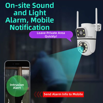 Binokulaarne seinale kinnitatav relvakaamera P6Slite. Piiriülene populaarne toode, kõrglahutusega öise nägemise ja kahe ekraaniga turvalisuse ja kaitse jälgimine.