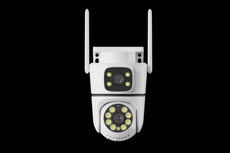 Binokulaarne seinale kinnitatav relvakaamera P6Slite. Piiriülene populaarne toode, kõrglahutusega öise nägemise ja kahe ekraaniga turvalisuse ja kaitse jälgimine.