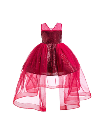 Φόρεμα για κορίτσια, Σαμπανιζέ χρώμα, Φούστα τούτου, Φόρεμα για δεξιώσεις, Βραδινό φόρεμα με πούλιες, Παιδική φούστα