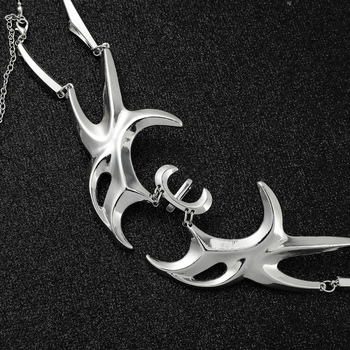 Момчета Механичен пръстен за устни, шапки за лице, спортни, студентски, 1S, обеци за нос, мускулести, мъже, регулируеми, сребърни, метални, пънк, маска