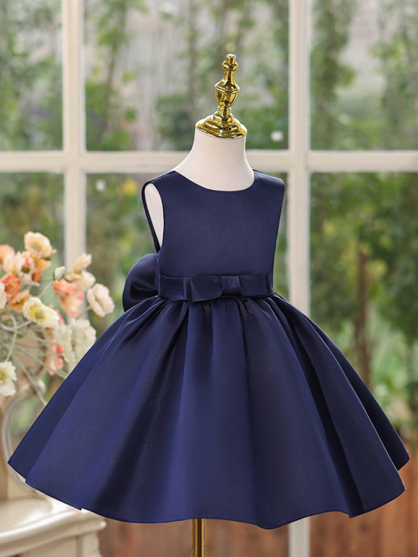 Beebikleit sünnipäevaprintsessileit lipsuga armsa stiiliga üheaastane pontoonkleit 2025 uus tüdrukute suvine kleit