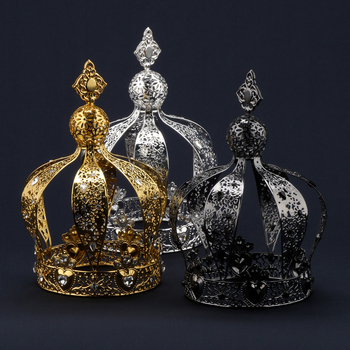 Kuum müük lossi pühadekroonikaunistus pulmapeo kaunistused jumalanna pühadekujuline kroon piiriülesed plahvatused