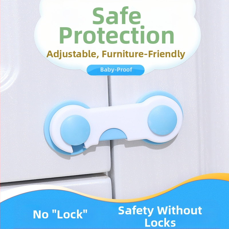 Защита от заключване за деца, регулируема, дълга ключалка, заключване „кит“, къса ключалка, дълга ключалка, заключване за бебешки гардероб, заключване на чекмеджето