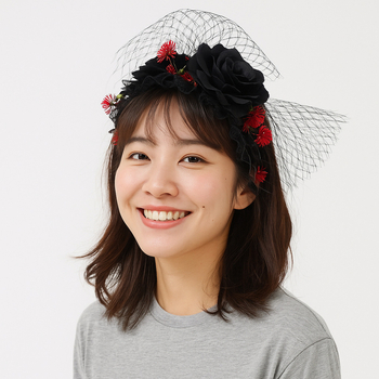 Αξεσουάρ για το Halloween Headband Party Headband με μάγισσα και εξατομικευμένο φόρεμα, αξεσουάρ μαλλιών με λουλούδια