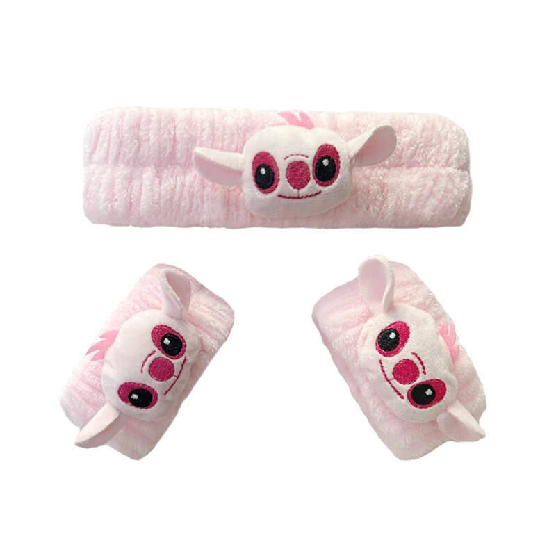 Nukkude peapaelte, koomiksiõmblustega peapaelte, plüüsist näopesu käepaelte, pehmete meigitarvikute hulgimüügi töötlemine ja kohandamine