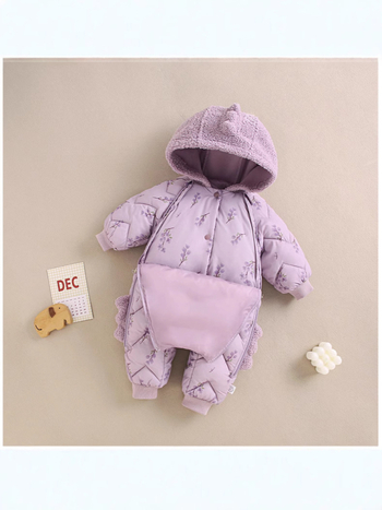 Χειμερινά ρούχα για μωρά που σέρνονται, ρούχα αγκαλιάς για νεογέννητα, ολόσωμη φόρμα, ολόσωμη φόρμα για μωρά, ρούχα εξωτερικού χώρου, ζεστή και απρόσκοπτη κατασκευή