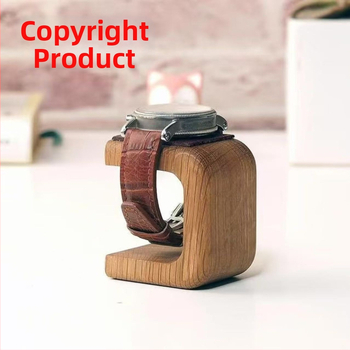 Νέα διασυνοριακά προϊόντα για ρολόγια, χειροποίητη βάση ρολογιών από μασίφ ξύλο, δερμάτινη βάση ρολογιών για άνδρες και γυναίκες