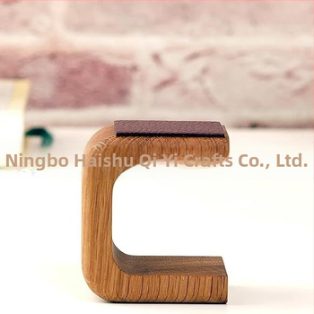 Νέα διασυνοριακά προϊόντα για ρολόγια, χειροποίητη βάση ρολογιών από μασίφ ξύλο, δερμάτινη βάση ρολογιών για άνδρες και γυναίκες