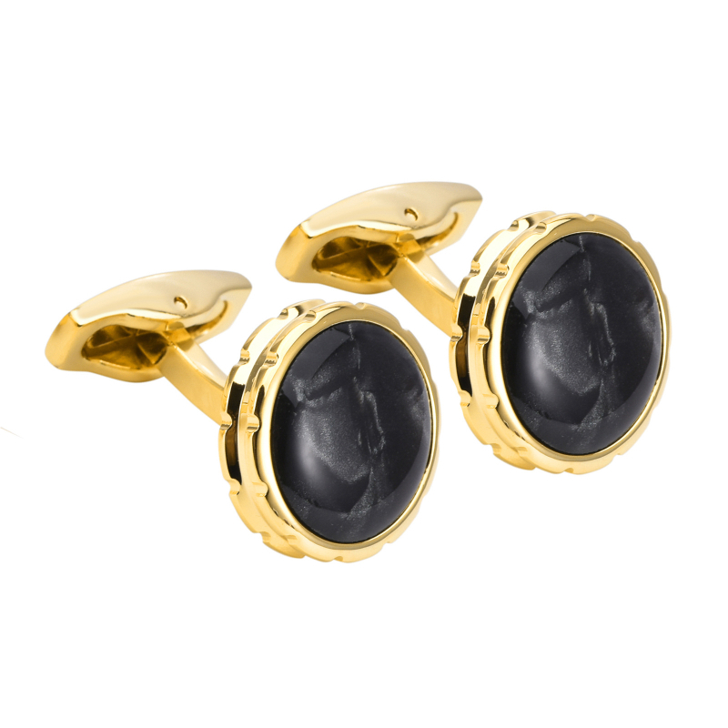 Dongguano dvisluoksnės trimatės raižytos juodos perstone prancūziškos sąsagos vyriškiems kostiuminiams marškiniams, aukštos kokybės marškinių sąsagos