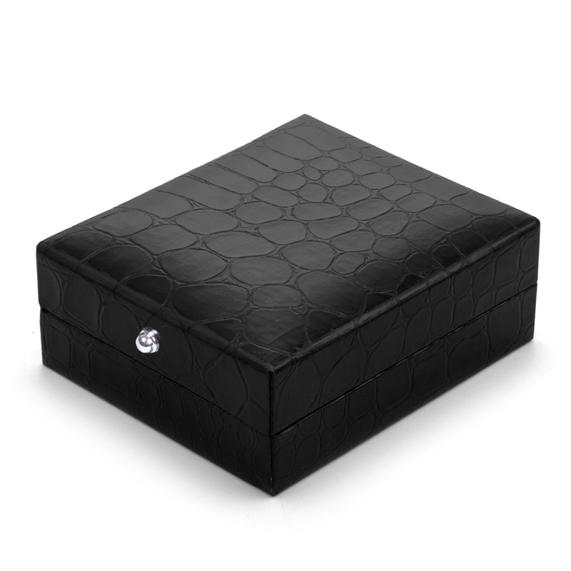 Dongguano dvisluoksnės trimatės raižytos juodos perstone prancūziškos sąsagos vyriškiems kostiuminiams marškiniams, aukštos kokybės marškinių sąsagos