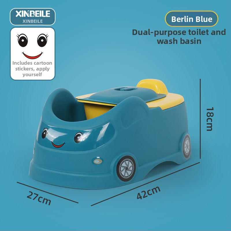 Xinbeile laste tualettruum pritsmekindel beebitualett naistele beebipoiss auto pissuaar suur tualett artefakt
