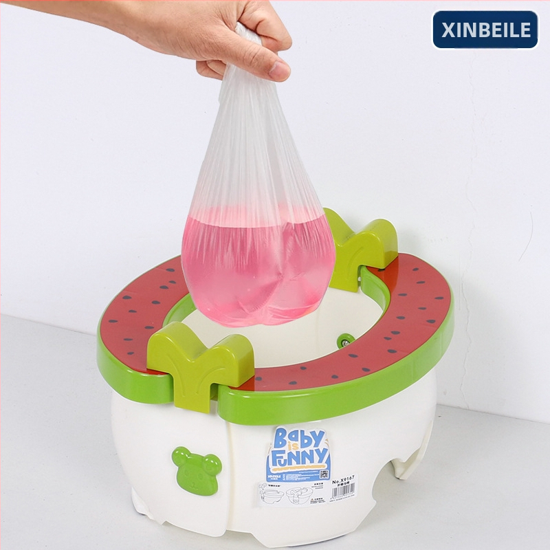 Xinbeile bērnu pārnēsājamā saliekamā tualetes automašīna, avārijas sieviešu bērnu tualete, ceļojumu pisuāra podiņš