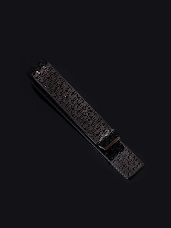 Uued tipptasemel skaalamustriga kraega rõivaaksessuaarid, titaanterasest meeste ehete aksessuaarid, roostevabast terasest lipsuklambrid, mood