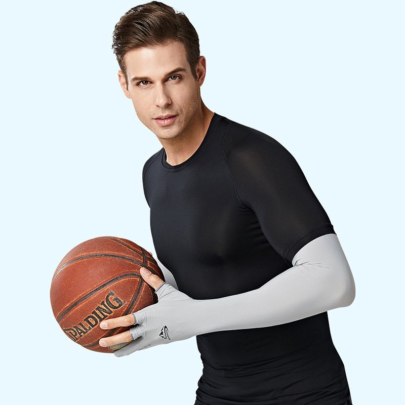 Suvine jääsiidist päikesekaitsekreemi varrukas meestele ja naistele, autojuhtimise, UV-kindlad, kiiresti kuivavad, sõrmedele mitteläbilaskvad kalastuskindad, libisemiskindlad XG32