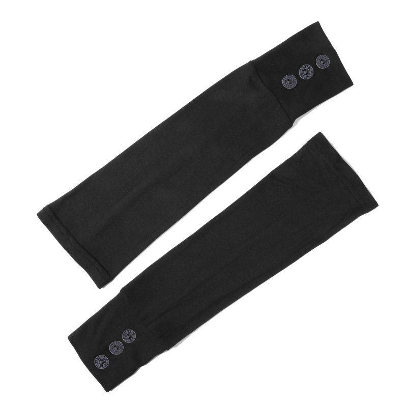 1 tükki ühevärvilist mitmevärvilist naiste uut puuvillast varrukaga päikesekaitsekreemi sooja varrukaga käekaitset, nelja aastaaja universaalseid pikakindaid