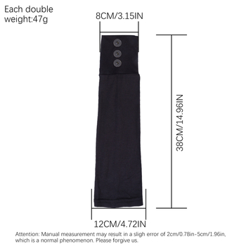 1 tükki ühevärvilist mitmevärvilist naiste uut puuvillast varrukaga päikesekaitsekreemi sooja varrukaga käekaitset, nelja aastaaja universaalseid pikakindaid