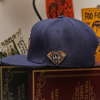 Διασυνοριακό μεταλλικό χρώμα Badge New Era καπέλο καρφίτσες μεξικάνικο μπέιζμπολ καπέλο διακοσμητικό ένδυμα κλιπ καπέλο καρφίτσα